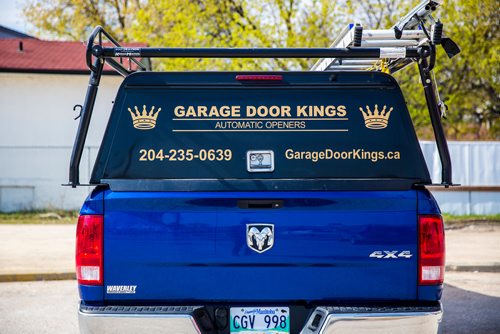 MIKAELA MACKENZIE / WINNIPEG FREE PRESS
Garage Door King Stan Summers poses for a portrait on Logan Ave. in Winnipeg on Monday, May 13, 2019.  For Dave Sanderson story.
Winnipeg Free Press 2019.