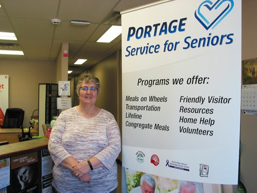 Canstar Community News May 7, 2019 - Portage Service for Seniors executive director Shelley Caskey invites Portage la Prairie and area residents to join in the organization's 30th anniversary celebration on May 29 and come to a fundraising Ukrainian dinner on May 31. (ANDREA GEARY/CANSTAR COMMUNITY NEWS)