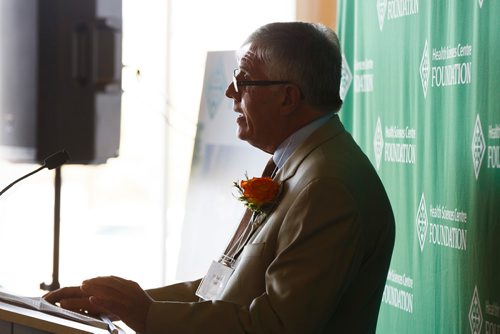 MIKE DEAL / WINNIPEG FREE PRESS
Dr. David Rush, Medical Director, Adult Renal Transplant Program, HSC Winnipeg during an announcement that the Health Sciences Centre Foundation will build a new transplant clinic on the third floor of Manitoba's largest hospital thanks to $3 million from two anonymous donors and $2.5 million from the province. 
190516 - Thursday, May 16, 2019.