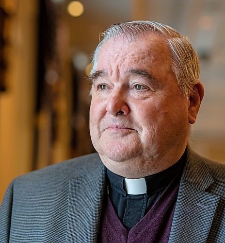 SASHA SEFTER / WINNIPEG FREE PRESS
Winnipeg Roman Catholic Archbishop Richard Gagnon at an event commemorating the 10th anniversary of peace in Sri Lanka held at the Manitoba Club.
190518 - Saturday, May 18, 2019.