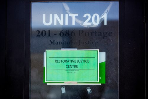 MIKAELA MACKENZIE / WINNIPEG FREE PRESS
The Restorative Justice Centre at 686 Portage in Winnipeg on Tuesday, May 21, 2019. For Katie May story.
Winnipeg Free Press 2019.