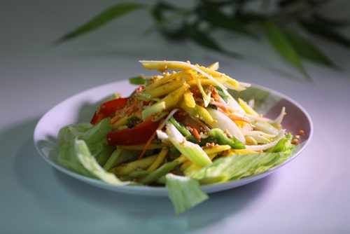 RUTH BONNEVILLE / WINNIPEG FREE PRESS 

ENT - Restaurant Review 
Thailand Foods at 617 Selkirk Ave. 

Owner, Saifon Lacharoen.

Photo of mango salad
Shredded green mango, carrots, celery, onion with crushed peanuts. 



May 21, 2019
