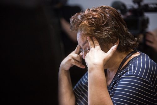 MIKAELA MACKENZIE / WINNIPEG FREE PRESS
Victoria Heart speaks to appeal an extremely dangerous dog designation at City Hall in Winnipeg on Wednesday, May 22, 2019. For Ryan Thorpe story.
Winnipeg Free Press 2019.