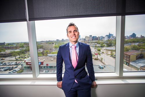 MIKAELA MACKENZIE / WINNIPEG FREE PRESS
Dr. Chris Schneider, who helped lead the effort to get the first official fecal transplant performed in Manitoba, poses for a portrait at the Manitoba Clinic in Winnipeg on Thursday, May 23, 2019. For Melissa Martin story.
Winnipeg Free Press 2019.