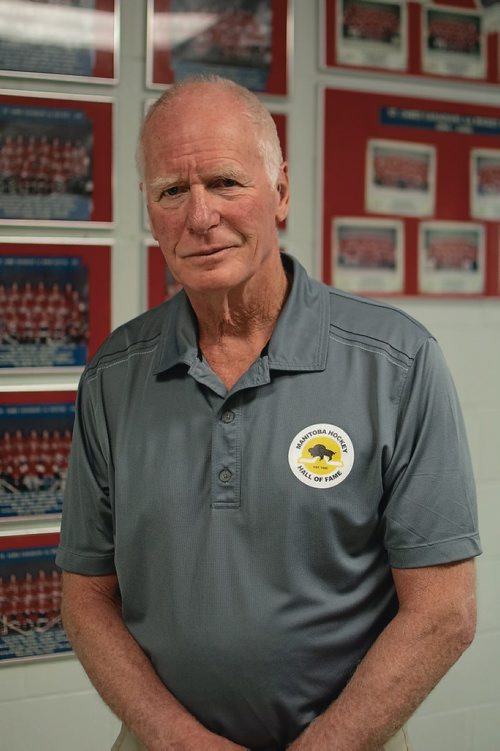Canstar Community News Don Kyruk is the president of the Manitoba Hockey Hall of Fame and the driving force behind an initiative to rename the rink in the St. James Civic Centre the Ab McDonald Memorial Arena. (EVA WASNEY/CANSTAR COMMUNITY NEWS/METRO)