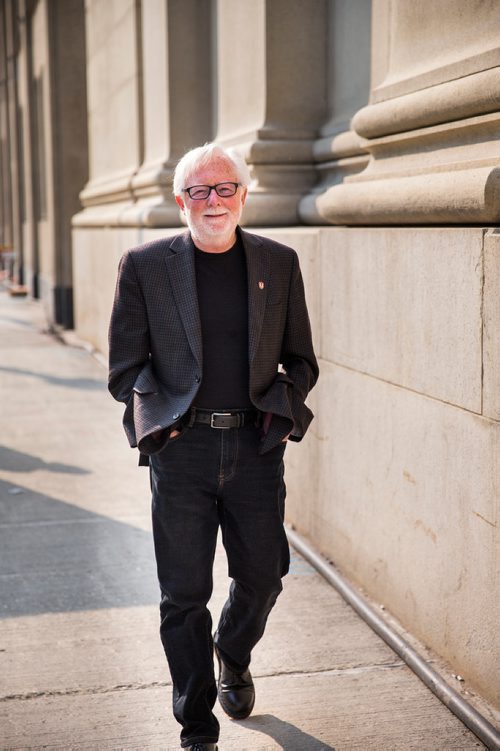 MIKAELA MACKENZIE / WINNIPEG FREE 
Fred Wilson, one of Unifor's founders, poses for a portrait in the east Exchange in Winnipeg on Tuesday, May 28, 2019.  For Jessica Botelho-Urbanski story.
Winnipeg Free Press 2019.