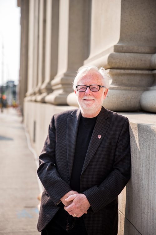 MIKAELA MACKENZIE / WINNIPEG FREE 
Fred Wilson, one of Unifor's founders, poses for a portrait in the east Exchange in Winnipeg on Tuesday, May 28, 2019.  For Jessica Botelho-Urbanski story.
Winnipeg Free Press 2019.