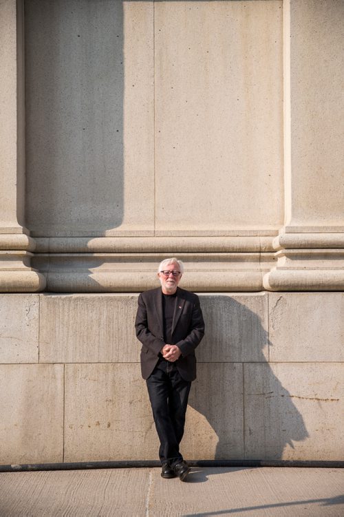 MIKAELA MACKENZIE / WINNIPEG FREE 
Fred Wilson, one of Unifor's founders, poses for a portrait in the east Exchange in Winnipeg on Tuesday, May 28, 2019.  For Jessica Botelho-Urbanski story.
Winnipeg Free Press 2019.