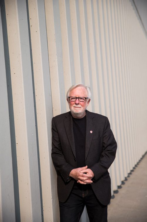 MIKAELA MACKENZIE / WINNIPEG FREE 
Fred Wilson, one of Unifor's founders, poses for a portrait in the east Exchange in Winnipeg on Tuesday, May 28, 2019.  For Jessica Botelho-Urbanski story.
Winnipeg Free Press 2019.