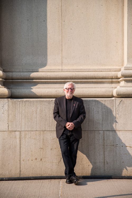 MIKAELA MACKENZIE / WINNIPEG FREE 
Fred Wilson, one of Unifor's founders, poses for a portrait in the east Exchange in Winnipeg on Tuesday, May 28, 2019.  For Jessica Botelho-Urbanski story.
Winnipeg Free Press 2019.