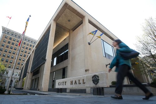 JOHN WOODS / WINNIPEG FREE PRESS
City Hall in Winnipeg photographed Tuesday, May 28, 2019.

Reporter: ?