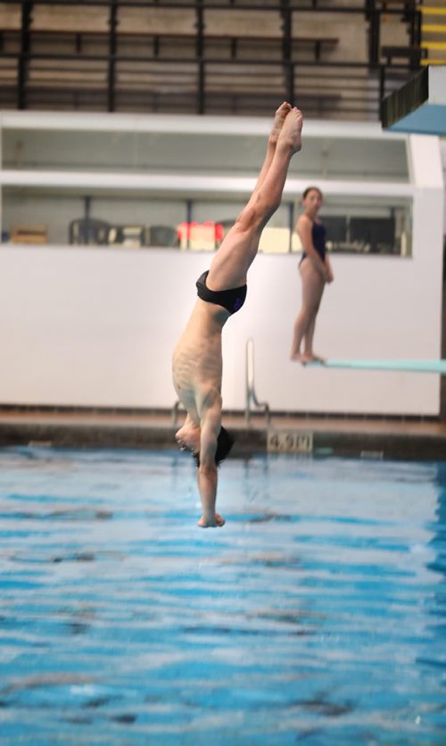 RUTH BONNEVILLE /  WINNIPEG FREE PRESS 

Adam Cohen practices his dives  at Pan Am Pool Wednesday as he preps for the Provincials this weekend.

See Jason Bell story 

               
May 29, 2019
