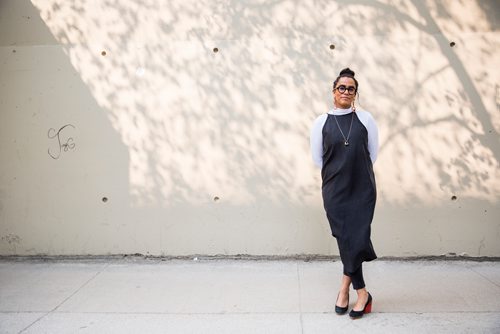 MIKAELA MACKENZIE / WINNIPEG FREE PRESS
Karen Sharma, an organizer with Queer People of Colour, poses for a portrait in downtown Winnipeg on Thursday, May 30, 2019.  For Jen Zoratti story.
Winnipeg Free Press 2019.