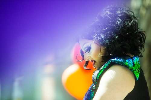 MIKAELA MACKENZIE / WINNIPEG FREE PRESS
Prairie Sky performs at a drag show at the University of Manitoba Brodie Atrium in Winnipeg on Friday, May 31, 2019.   Standup.
Winnipeg Free Press 2019.