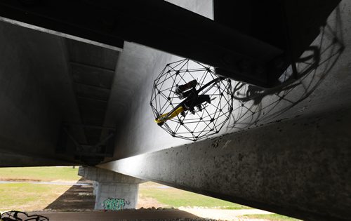 RUTH BONNEVILLE /  WINNIPEG FREE PRESS 

BIZ - drone regs

Photo of a specialized drone that is used to  inspect under bridges and survey work by  Canaddrone. Photo taken under Dugald Rd. bridge over Floodway where have done inspection work.  
 

Story is about how  Transport Canada is instituting new regulation on operation of drones starting tomorrow which separates the licensed drone operators from other non-licensed drone pilots.  

See Martin Cash  | Business Reporter/ Columnist story. 

May 31, 2019
