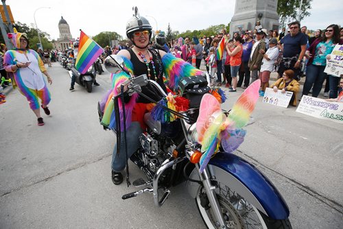 JOHN WOODS / WINNIPEG FREE PRESS
Pride parade in Winnipeg Sunday, June 2, 2019.

Reporter: