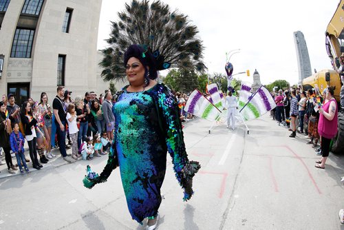 JOHN WOODS / WINNIPEG FREE PRESS
Pride parade in Winnipeg Sunday, June 2, 2019.

Reporter: