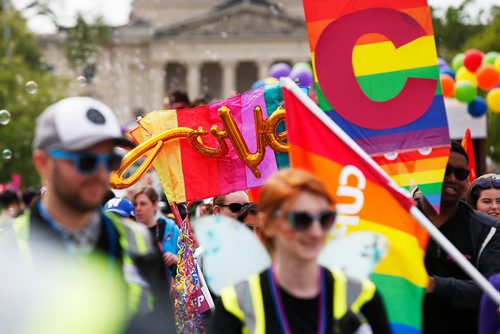 JOHN WOODS / WINNIPEG FREE PRESS
Pride parade in Winnipeg Sunday, June 2, 2019.

Reporter: