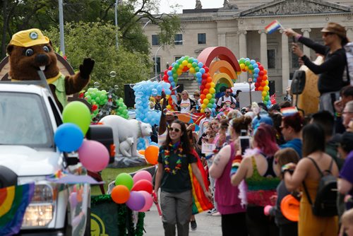 JOHN WOODS / WINNIPEG FREE PRESS
Pride parade in Winnipeg Sunday, June 2, 2019.

Reporter: