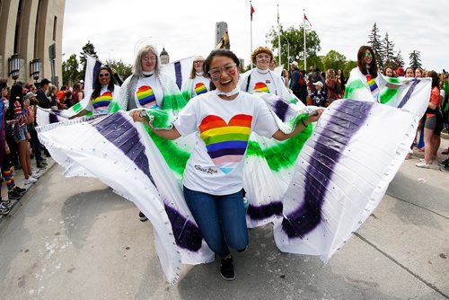 JOHN WOODS / WINNIPEG FREE PRESS
Pride parade in Winnipeg Sunday, June 2, 2019.

Reporter: