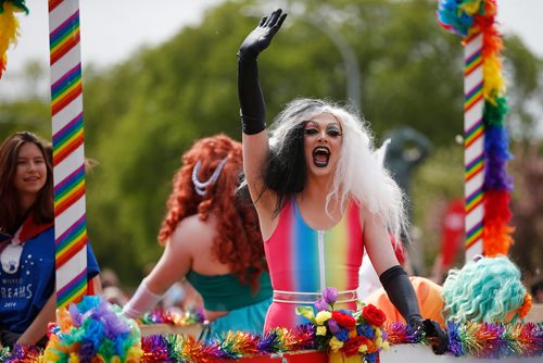 JOHN WOODS / WINNIPEG FREE PRESS
Pride parade in Winnipeg Sunday, June 2, 2019.

Reporter: