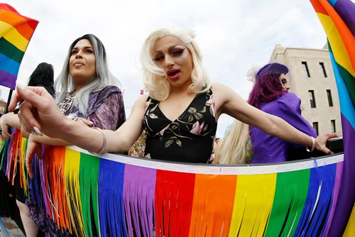 JOHN WOODS / WINNIPEG FREE PRESS
Pride parade in Winnipeg Sunday, June 2, 2019.

Reporter: