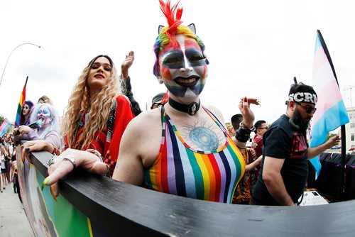 JOHN WOODS / WINNIPEG FREE PRESS
Pride parade in Winnipeg Sunday, June 2, 2019.

Reporter: