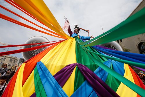 JOHN WOODS / WINNIPEG FREE PRESS
Pride parade in Winnipeg Sunday, June 2, 2019.

Reporter: