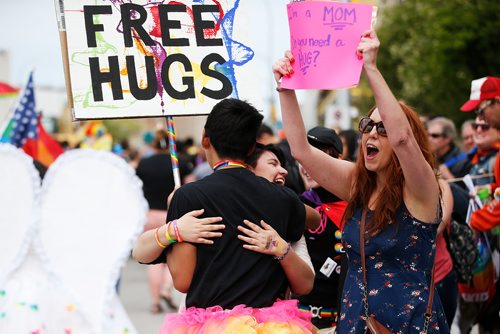 JOHN WOODS / WINNIPEG FREE PRESS
Pride parade in Winnipeg Sunday, June 2, 2019.

Reporter: