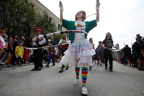 JOHN WOODS / WINNIPEG FREE PRESS
Pride parade in Winnipeg Sunday, June 2, 2019.

Reporter: