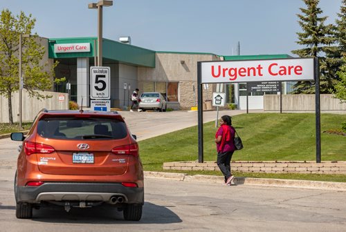 SASHA SEFTER / WINNIPEG FREE PRESS
The new "Urgent Care" signage at Concordia Hospital.
190603 - Monday, June 03, 2019.