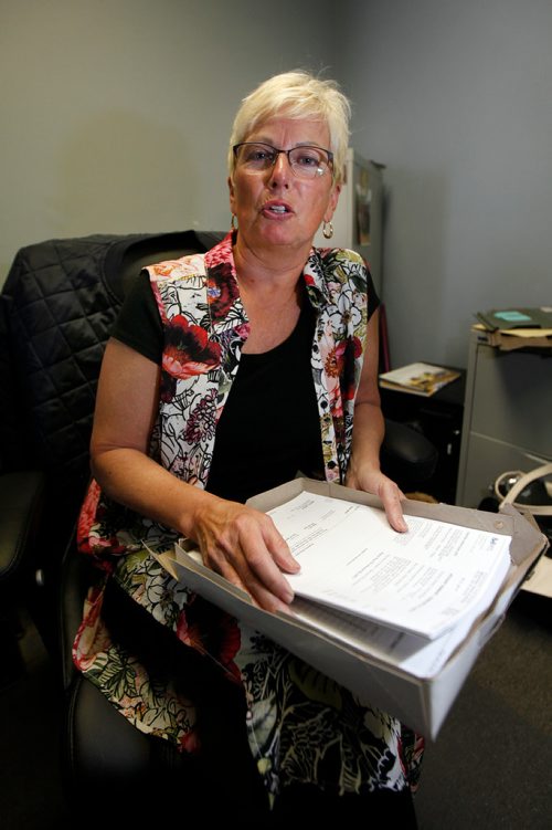 PHIL HOSSACK / WINNIPEG FREE PRESS - Nadine Speirs got a phone bill totalling over $60,000 she says is wrong/caused by security breaches. The bill is for her business land line. So far, Bell MTS hasn't backed down.
 - June 6, 2019.