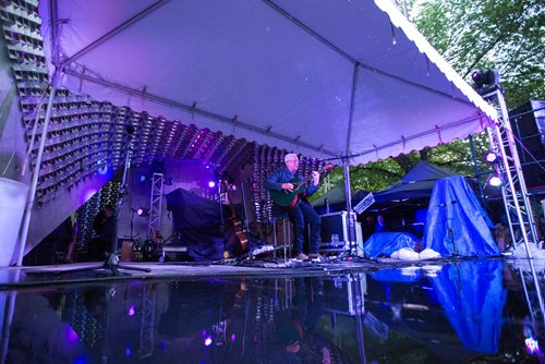 MIKAELA MACKENZIE / WINNIPEG FREE PRESS
Bruce Cockburn plays at the Rise Up 100: Songs for the Next Century Concert at Old Market Square in Winnipeg on Saturday, June 8, 2019. For Nadya story.  
Winnipeg Free Press 2019.