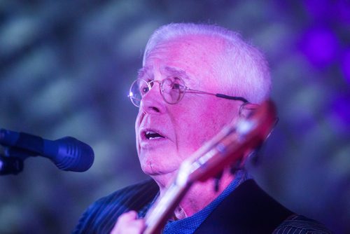 MIKAELA MACKENZIE / WINNIPEG FREE PRESS
Bruce Cockburn plays at the Rise Up 100: Songs for the Next Century Concert at Old Market Square in Winnipeg on Saturday, June 8, 2019. For Nadya story.  
Winnipeg Free Press 2019.