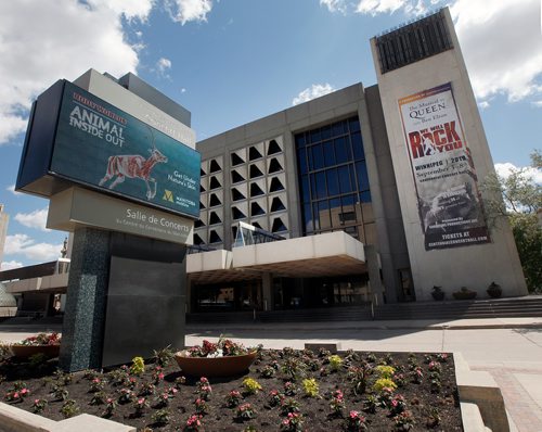 PHIL HOSSACK / WINNIPEG FREE PRESS - Centennial Concert Hall will get a new roof after Tory funding was announced Monday. See story.  - June 10, 2019.