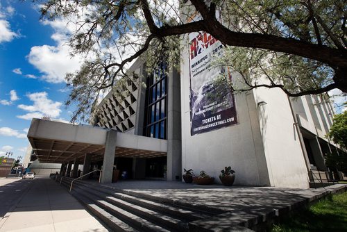 PHIL HOSSACK / WINNIPEG FREE PRESS - Centennial Concert Hall will get a new roof after Tory funding was announced Monday. See story.  - June 10, 2019.