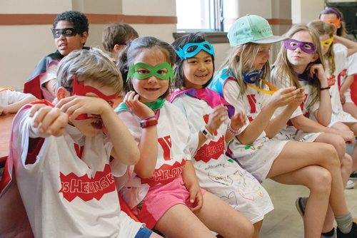Canstar Community News June 5, 2019 - Kids in the YMCA-YWCA Laura Secord School after school program marched through Wolseley on June 5 for the the third-annual Kids Helping Kids fundraising Walk. (EVA WASNEY/CANSTAR COMMUNITY NEWS/METRO)