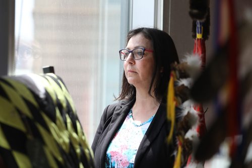 RUTH BONNEVILLE /  WINNIPEG FREE PRESS 

LOCAL - AMC Women's Council holds press conference, Bringing Our Children Home Act

Photo of Pine Creek First nation Chief Karen Batson at press conference at AMC office Thursday.  

More info: 
Treaty One Territory, MB _ The Assembly of Manitoba Chiefs (AMC) Womens Council hold a press conference regarding Manitoba First Nations unanimous position to advance the Bringing Our Children Home Act, the Manitoba-specific federal legislation that is to restore First Nations jurisdiction in Manitoba.  As it stands, Bill C-92 is being debated at the Standing Senate Committee on Aboriginal Peoples before being voted and adopted today in the Senate.

See Kevin Rollason's story. 


June 13th, 2019
