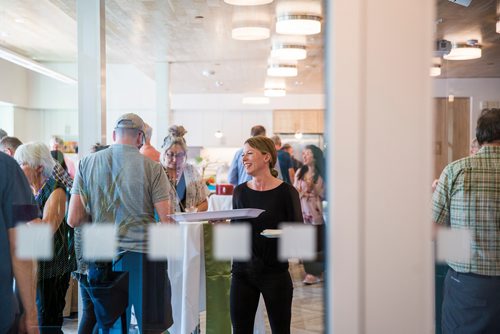 MIKAELA MACKENZIE / WINNIPEG FREE PRESS
The grand opening in one of the common areas of the Old Grace Housing Co-operative in Wolseley in Winnipeg on Friday, June 14, 2019. For Solomon Israel story.
Winnipeg Free Press 2019.