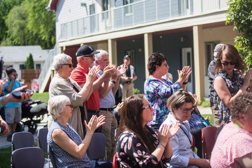 MIKAELA MACKENZIE / WINNIPEG FREE PRESS
The grand opening of the Old Grace Housing Co-operative in Wolseley in Winnipeg on Friday, June 14, 2019. For Solomon Israel story.
Winnipeg Free Press 2019.