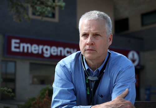 RUTH BONNEVILLE /  WINNIPEG FREE PRESS 

LOCAL - ER doctor

Portrait of Paul Doucet, an St. B ER doctor, outside the Saint Boniface Hospital for story on ER cuts.  

Dr. Paul Doucet was on shift at St. Boniface when the hospital began to restrict patients, story about his story about what  the chaotic scene was like in the ER department.


See Larry Kusch story

June 14th, 2019
