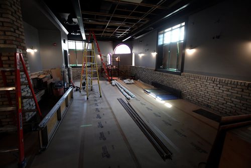 PHIL HOSSACK / WINNIPEG FREE PRESS - Danny Swidinsky's St James Hotel is under complete from the floor joists up renovations. See story. - June 14 2019.