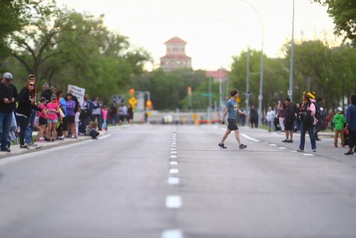 TREVOR HAGAN/ WINNIPEG PRESS
View in front of marathon start at the Manitoba Marathon, Sunday, June 16, 2019.