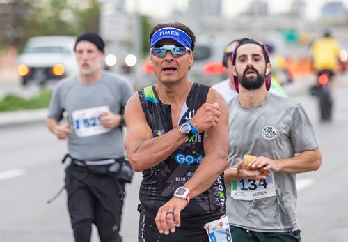 SASHA SEFTER / WINNIPEG FREE PRESS
during the Manitoba Marathon.
190616 - Sunday, June 16, 2019.