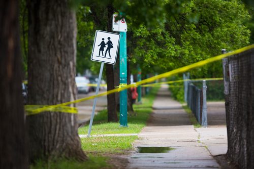 MIKAELA MACKENZIE / WINNIPEG FREE PRESS
A homicide investigation on the 500 block of Agnes street in Winnipeg on Monday, June 17, 2019. For Ryan Thorpe story.
Winnipeg Free Press 2019.