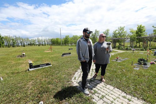 RUTH BONNEVILLE /  WINNIPEG FREE PRESS 

Local- Ex-funeral director Chad Wheeler, Wheeler Cemetery, under police investigation.
  
Photo of Brian Hooper and his wife Sheri Hanson as they try to find the marker for Brian's dad (Alan Hooper) burial site at Wheeler Cemetery on Monday.  The couple are concerned his remains were moved after the burial after a media story revealed misdealing by the owner of the cemetery and funeral home on the site.  

More info: Winnipeg police said the financial crimes unit started investigating Wheeler in April 2018, soon after Wheeler Funeral Home, Cemetery and Crematorium went into receivership. 

Last June, the receiver said it referred more than 100 complaints it received from Wheeler clients to police, including:
More than 70 for missing trust funds.
More than 25 for missing insurance plans.
More than 25 for missing cemetery perpetual care funds and other issues such as missing grave markers/headstones.  

The Winnipeg police dive unit searched two retention ponds at Wheeler Cemetery last summer, looking for cremated human remains and medical devices, such as artificial hips and pacemakers, a search warrant says.

See story by Carol Sanders. 

June 17th, 2019
