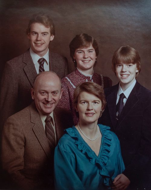 SASHA SEFTER / WINNIPEG FREE PRESS
The Crabb family in 1980.
190619 - Wednesday, June 19, 2019.