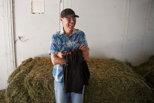 MIKE DEAL / WINNIPEG FREE PRESS
Trainer Tom Gardipy Jr. surged into leading trainer spot last weekend at the Assiniboia Downs.
190620 - Thursday, June 20, 2019.