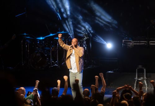 SASHA SEFTER / WINNIPEG FREE PRESS
Academy Award, Golden Globe, Emmy and Grammy-winning artist, actor and activist, Common performs at the Centennial Concert Hall during the Winnipeg Jazz Festival.
190620 - Thursday, June 20, 2019.