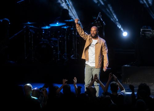 SASHA SEFTER / WINNIPEG FREE PRESS
Academy Award, Golden Globe, Emmy and Grammy-winning artist, actor and activist, Common performs at the Centennial Concert Hall during the Winnipeg Jazz Festival.
190620 - Thursday, June 20, 2019.